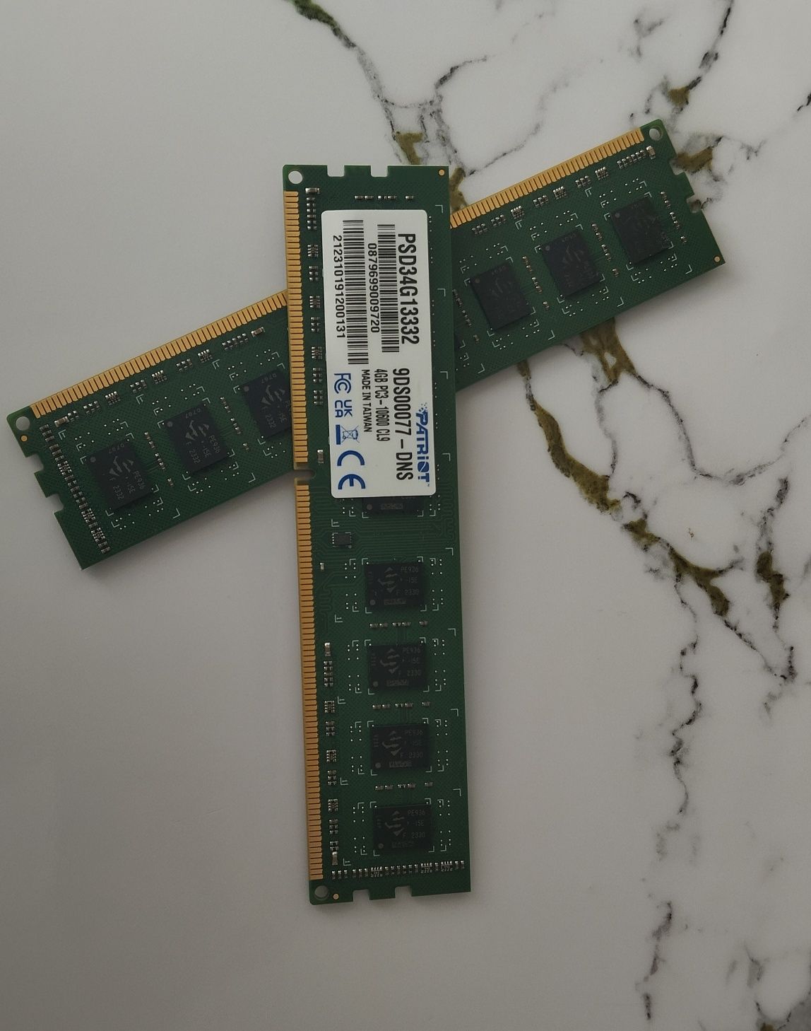 Оперативная память DDR3, 4GB, 1333Мгц