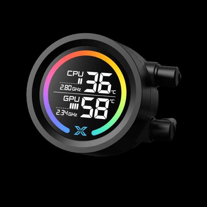 [НОВОЕ] Водяное охлаждение Xigmatek LK 360 Digital Black