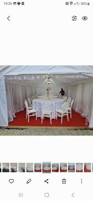 Corturi de inchiriat de diferite  dimensiuni 4×8 6×12 8×20