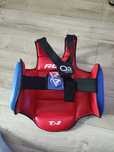 Armura protecție Karate Rdx T2, Rosu/Albastru