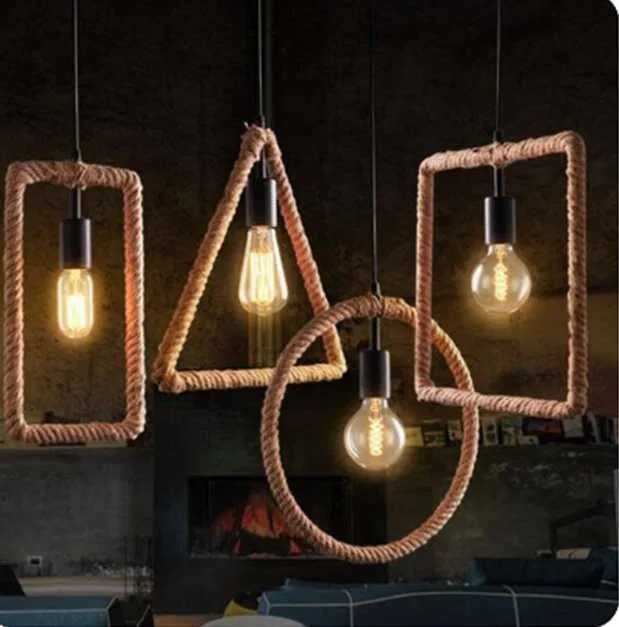подвесные светильники в стиле ретро, декоративный светильник