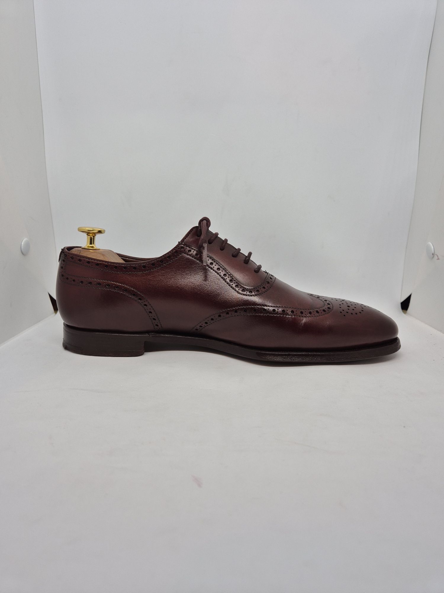 Crockett & Jones Wing Tip Adelaides, Chestnut, UK 6,5E / EU 40,5