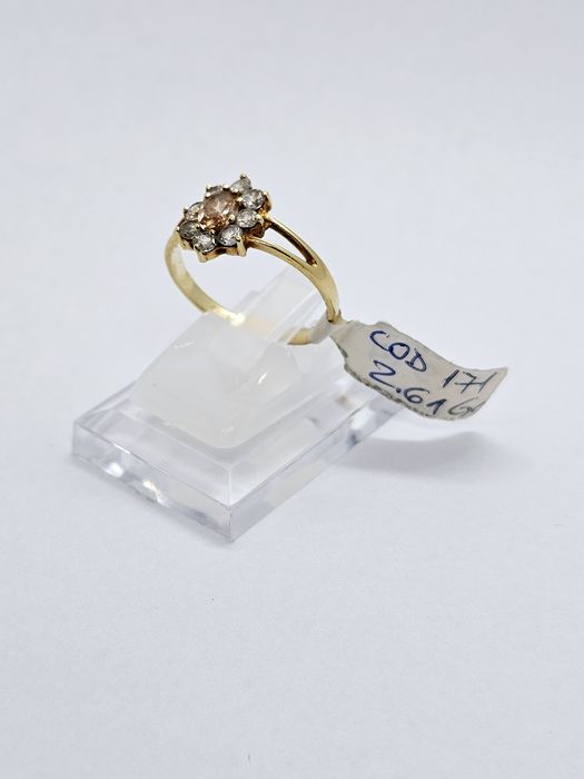 Vand inel dama din aur 14 k 2.61 g cod 171