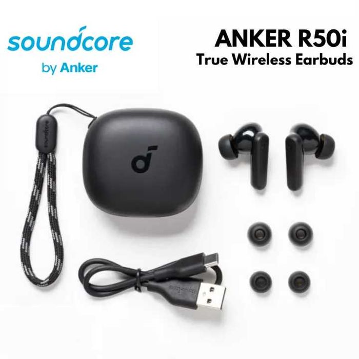 Anker Soundcore R50i — TWS-наушники до 30 ч работы. Есть доставка