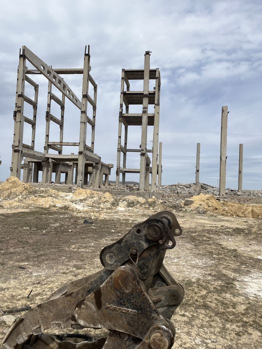 Демонтаж снос слом здания дом котлован по всему Казакстан