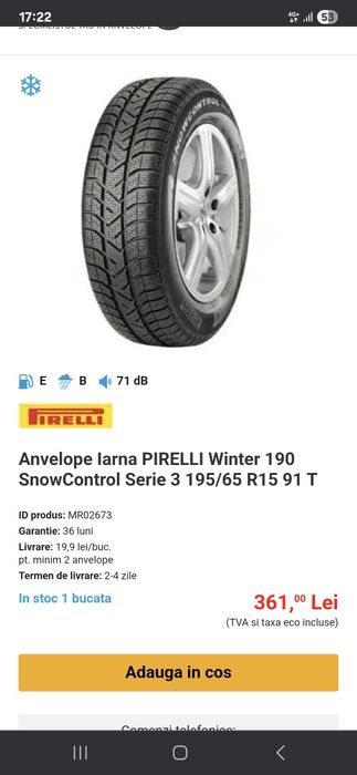 Jante,cauciucuri PIRELLI