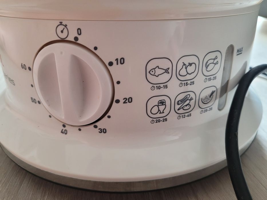 Aparat de gătit cu aburi TEFAL, 2 vase,