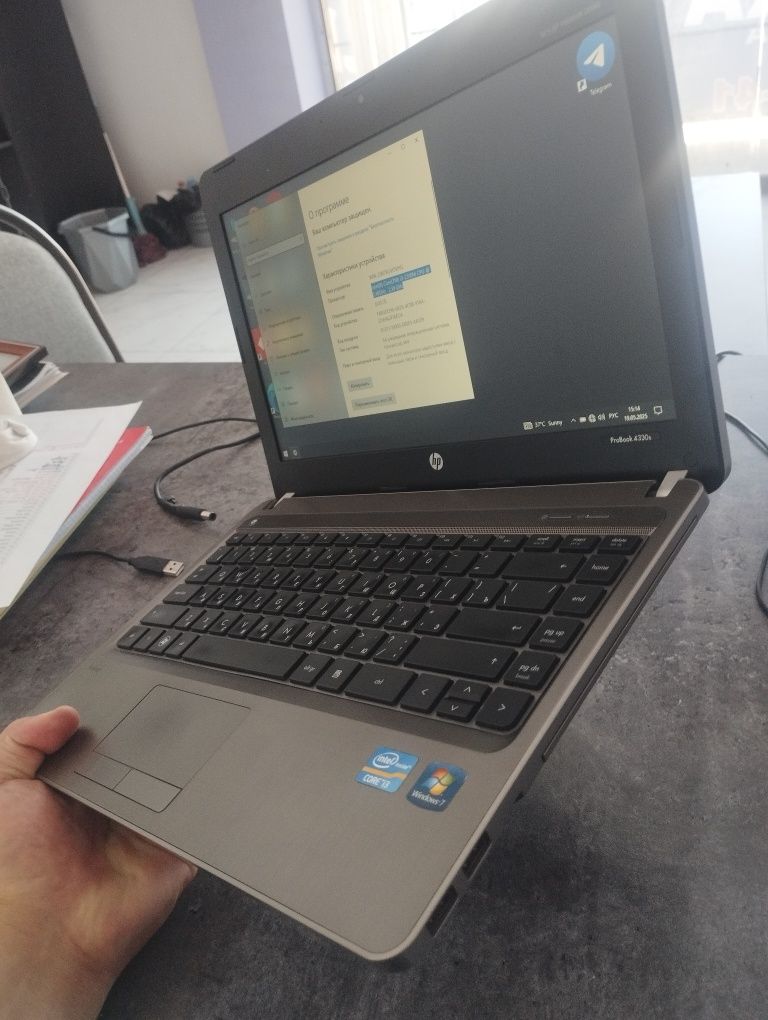 Hp pro book sotiladi xolati a'lo zaryad ushlaydi