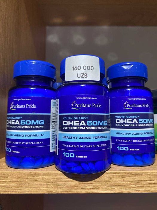 DHEA 50 мг 100 шт. Puritan's Pride ( ДГЭА , ДХЕА )