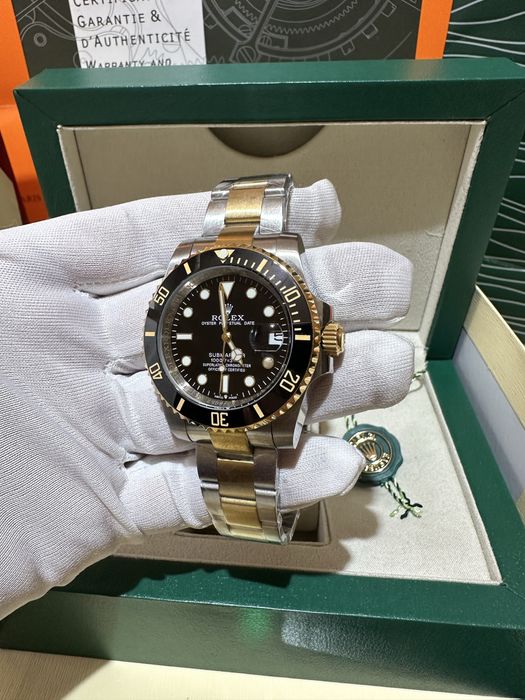 Ceas Rolex Submariner Semigold/Black Dial Cadou C:2