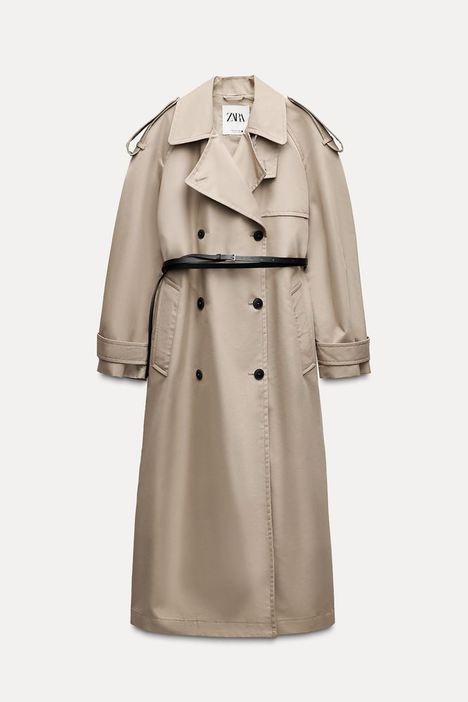 Zara oversize тренчкот