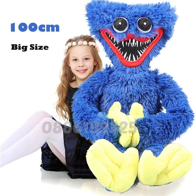 Голяма плюшена играчка Huggy Wuggy Хъги Лъги плюшена играчка 100см