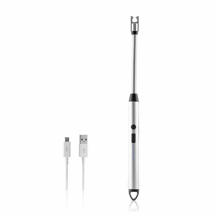 Bricheta electrica cu cap flexibil 360 reincarcabila USB LED 2x26 cm