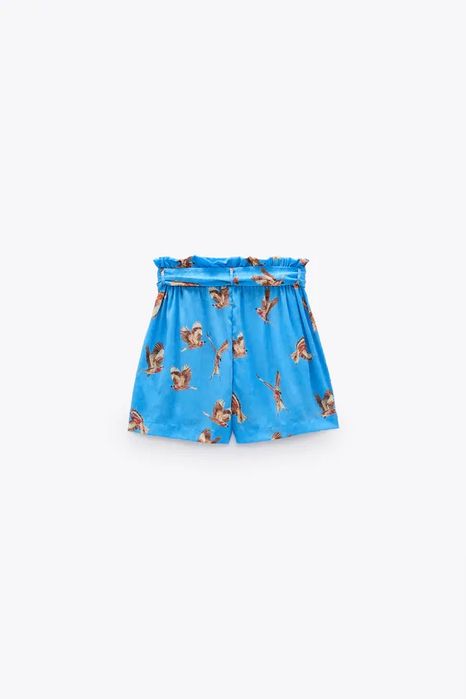 ZARA сет комплект от две части къси панталонки и риза