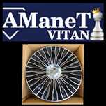 Amanet Vitan 107 Jante Mercedes 20 inch Model Maybach