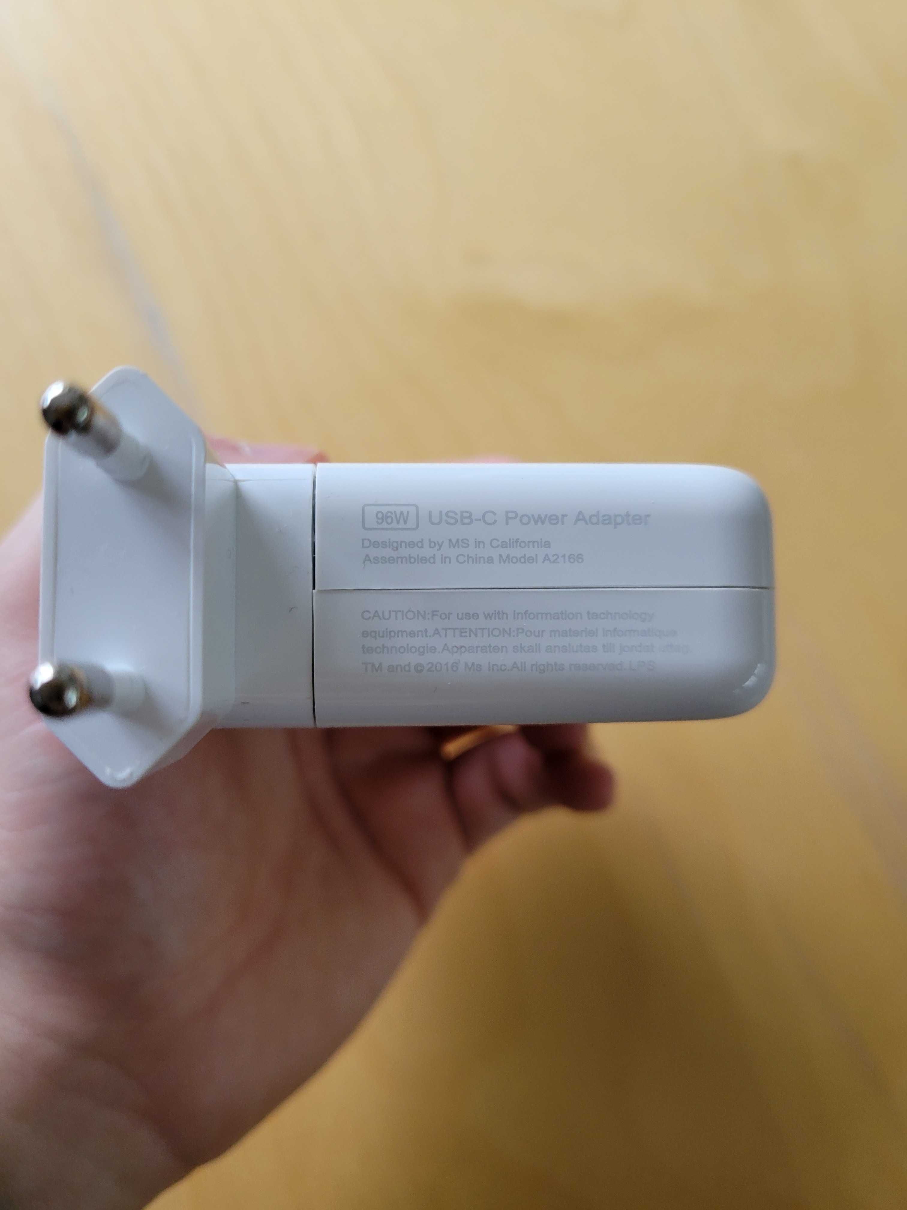 Адаптер 96W USB C- оригинално захранване за MacBook и лаптопи с C порт