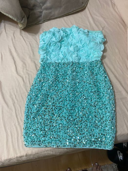 Зелена рокля С размер