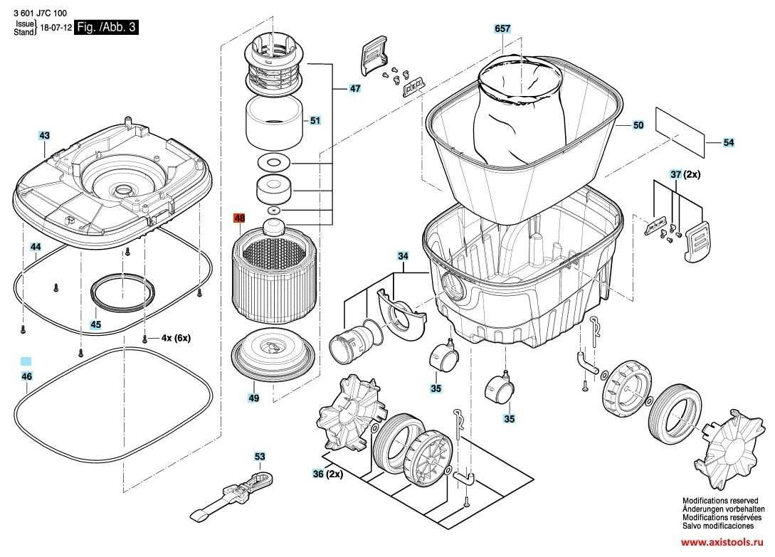 Фильтр проточный для Пылесоса BOSCH GAS 12-25 PL PROFESSIONAL
