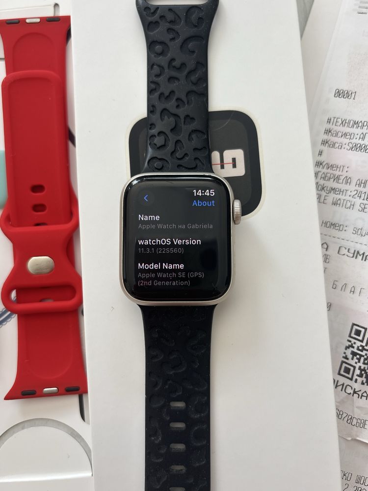 Apple watch SE 40 мм в гаранция