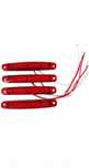 Lampa gabarit cu 9 LED-uri 12/24V set 4buc - Rosu