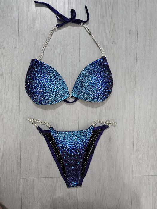 Costum COMPETITIE IFBB NPC contest Bikini Fitness Figure Swarovski
