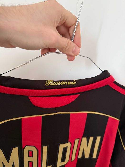 Tricou Maldini AC Milan home 2007 castigator champions league fotbal