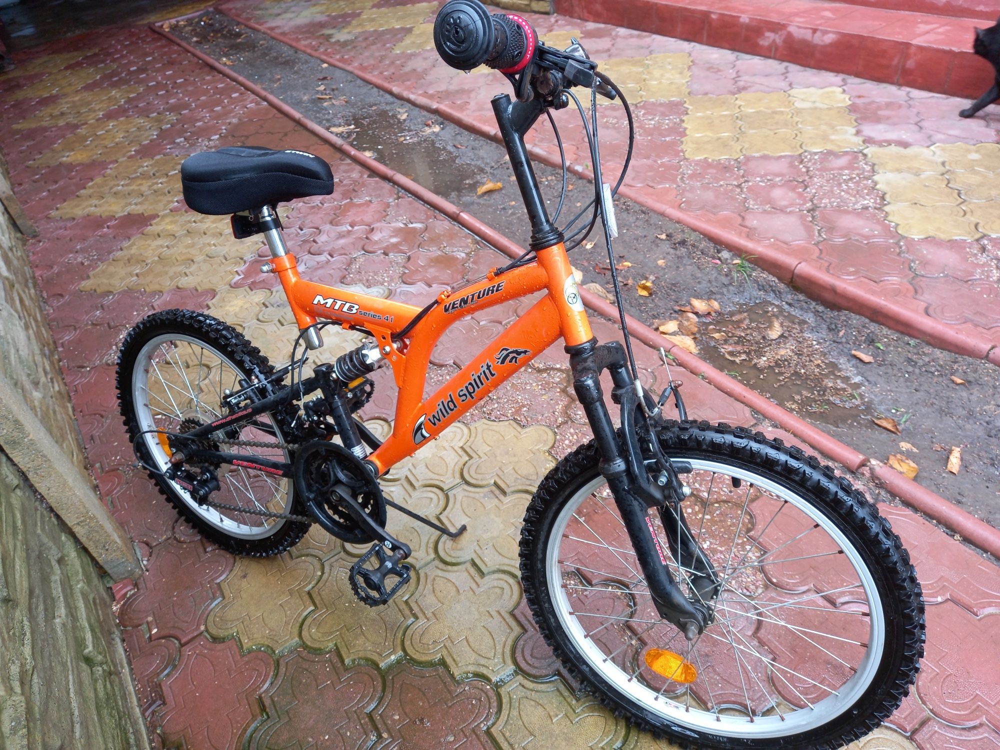 Bicicleta   copii+ maner sustinere cadou