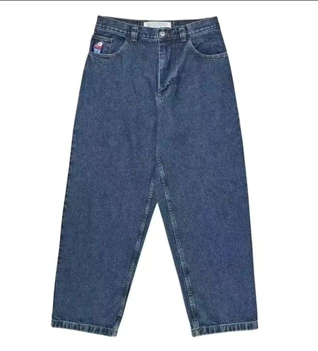 BIG BOY blue jeans y2k