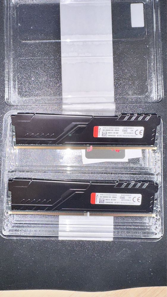 Memorie HyperX Fury Black 16GB DDR4 3200MHz CL16 Dual Channel