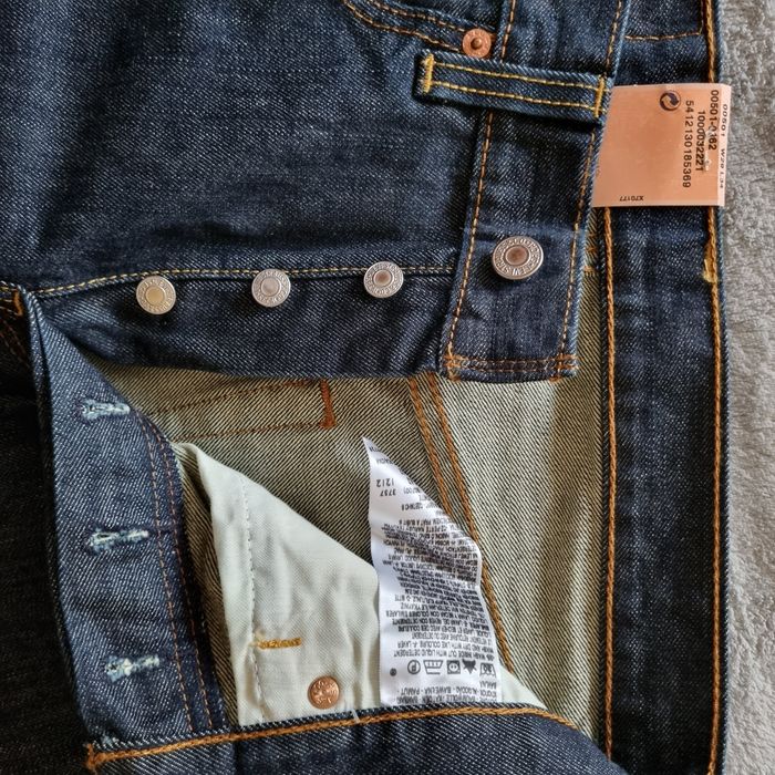 Blugi originali Levi's,albastru indigo, W 29/L 34,noi.Super pret