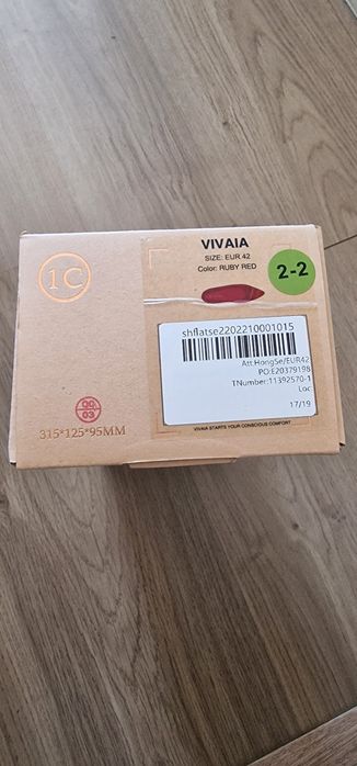 Balerini rosi Vivaia 42