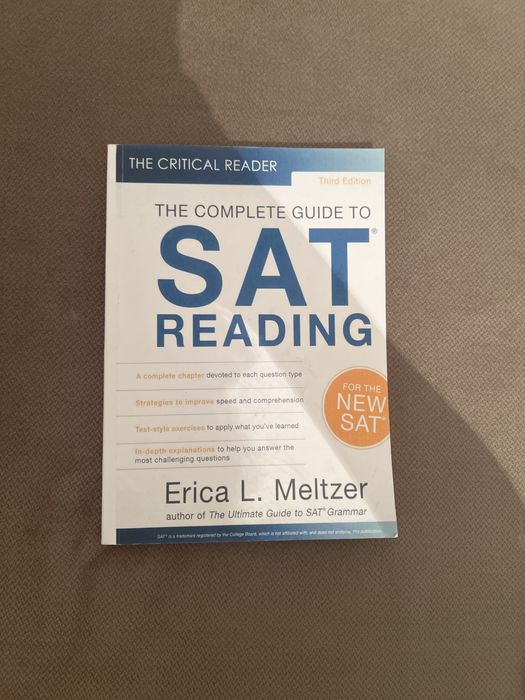 Срочная продажа, Новая книга sat reading, доя подготовки к экзамену