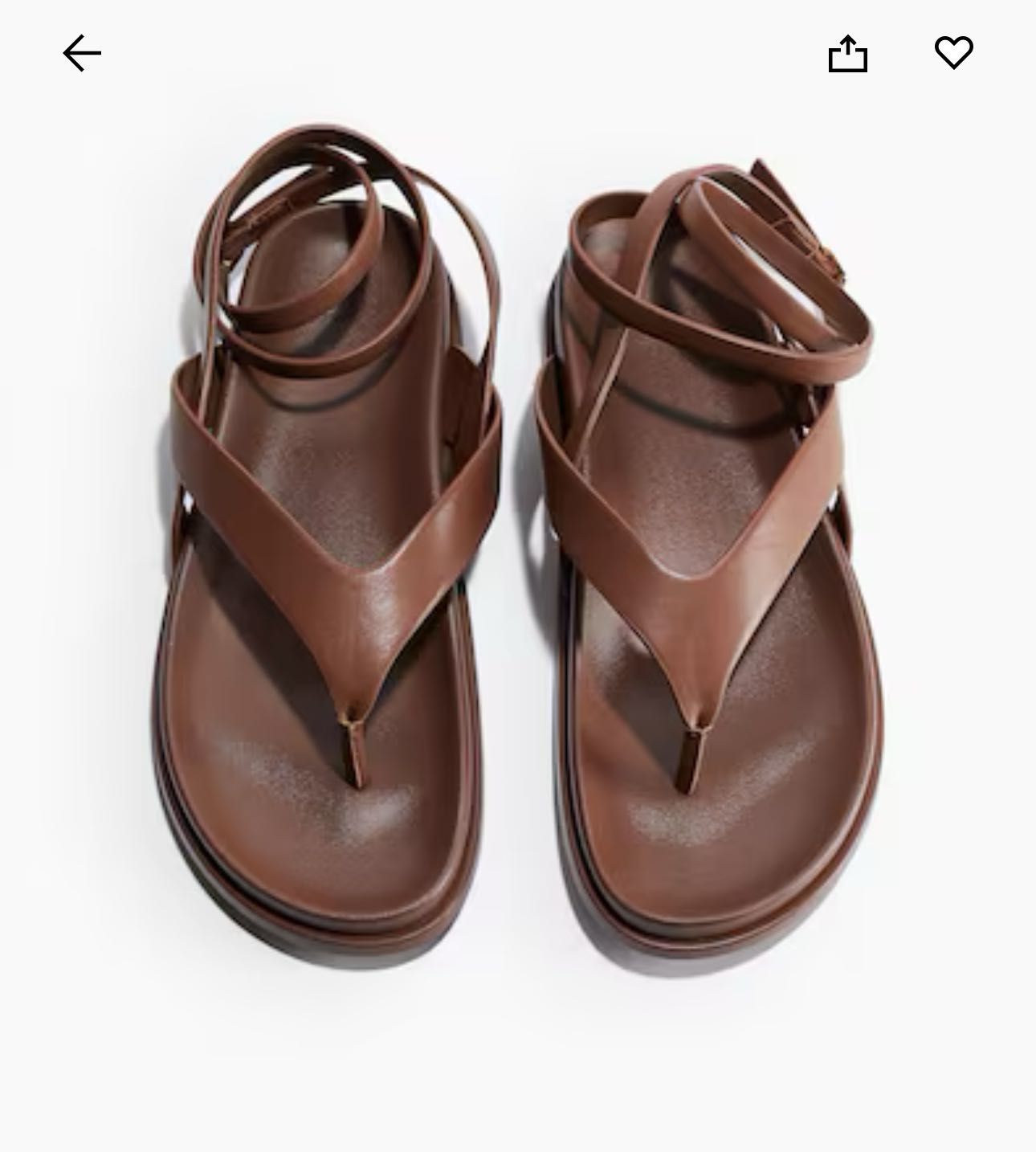 Сандали h&m с каишка