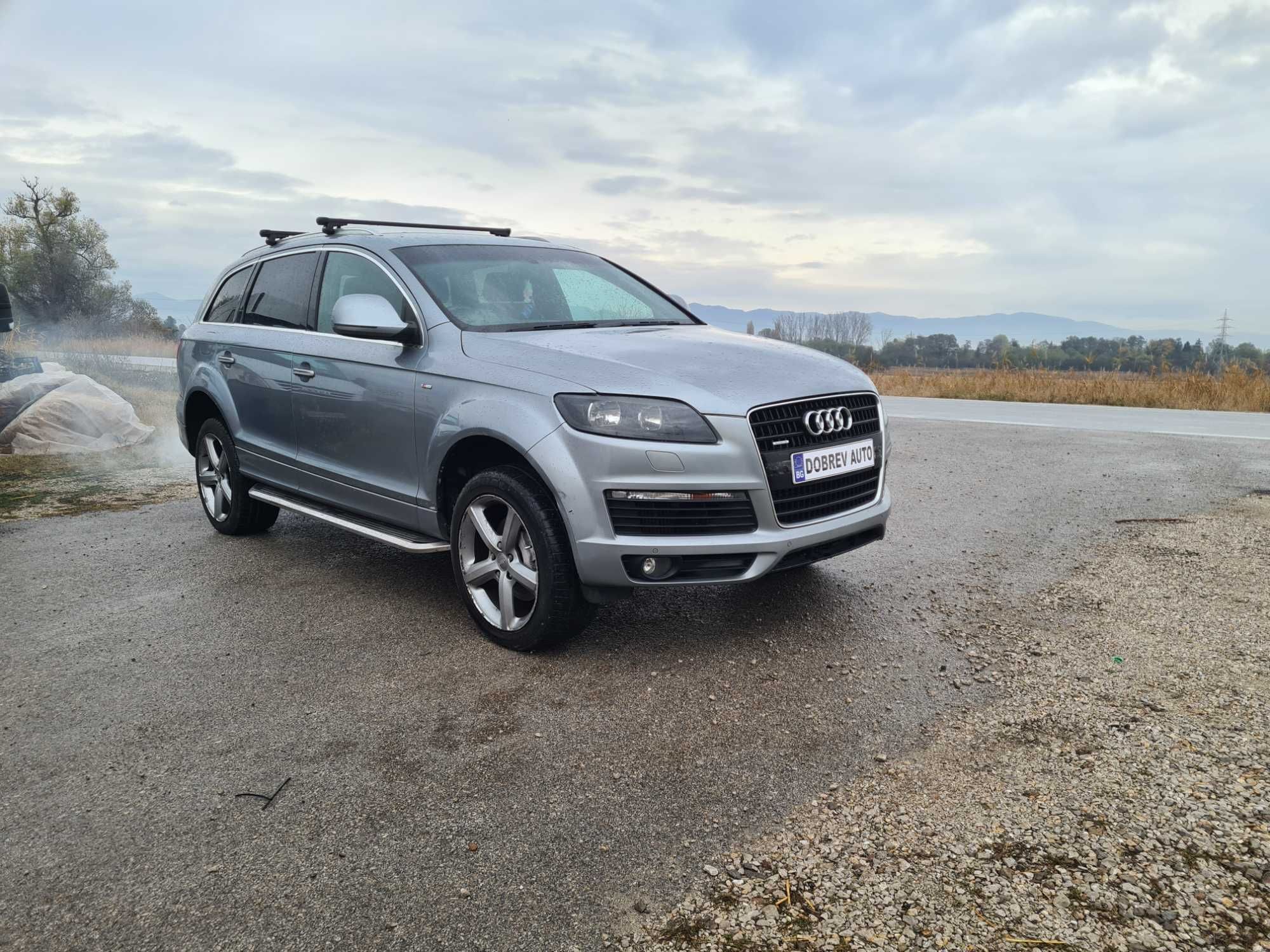 *САМО НА ЧАСТИ* Audi Q7 3.0 TDI, S - Line, Bose, Въздух, Тегли