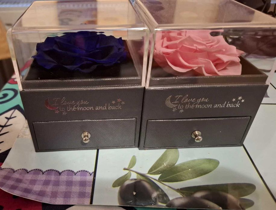 Lănțișor + pantaniv argint 925 + cutie depozitare + trandafir