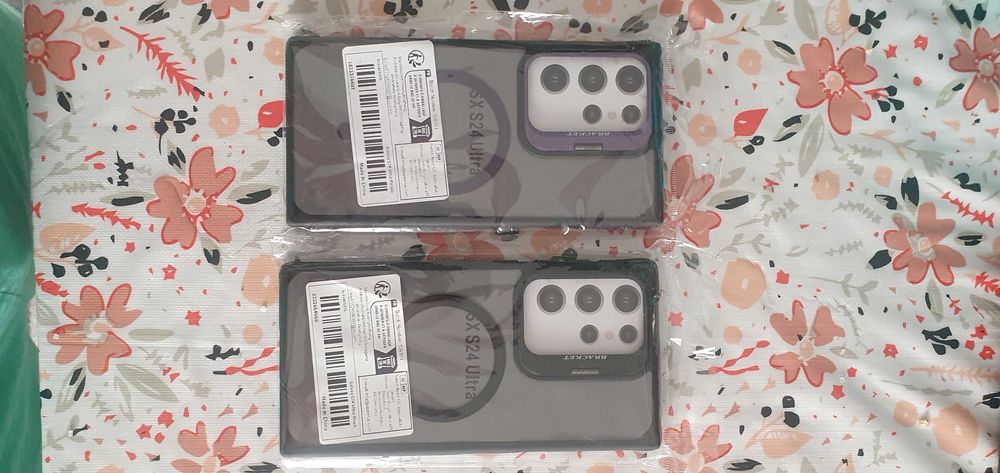Huse Samsung Galaxy S24Ultra + Folii + kit aplicare folie S24Ultra