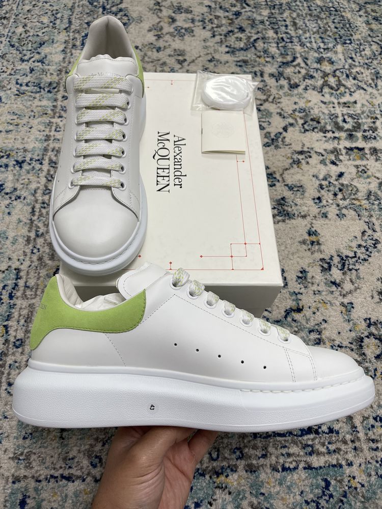 Alexander McQueen White Acid 43