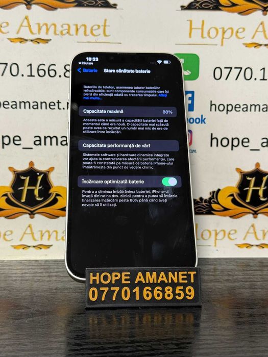 Hope Amanet P10/iPHONE 13 256 GB BT 88