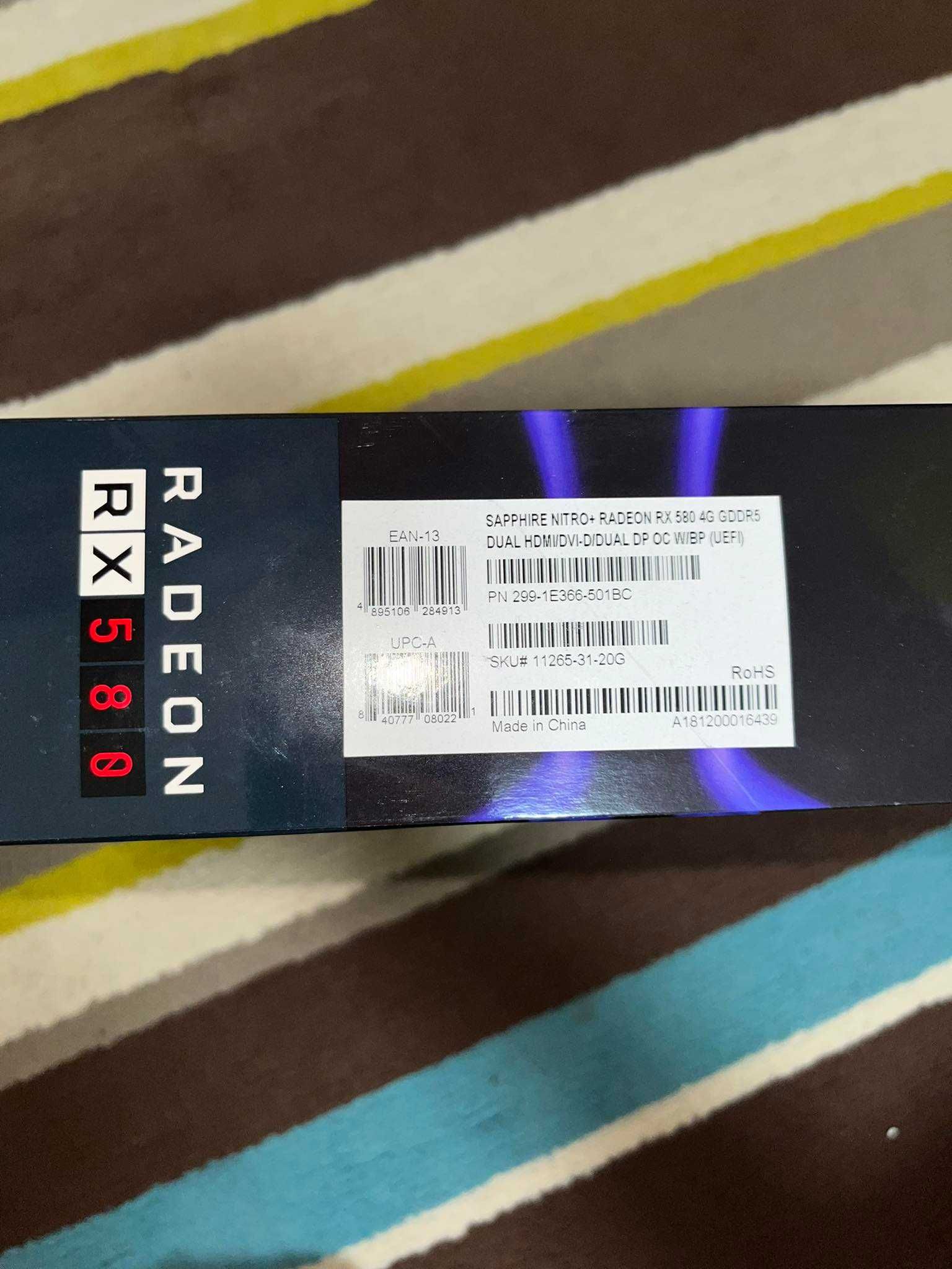 Rx 580 4gb sapphire nitro+