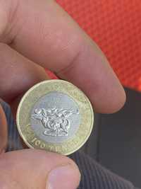 коллекционная монета 100 тенге