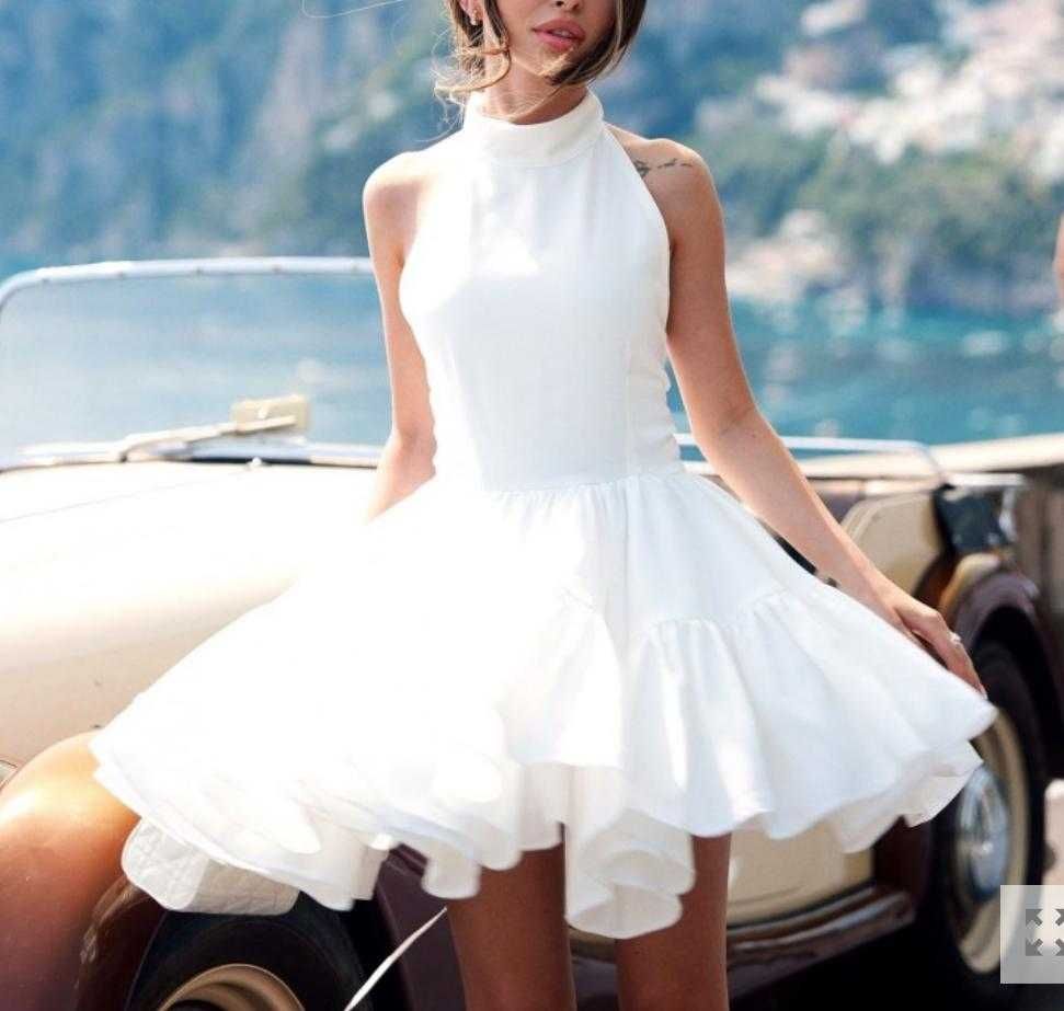 Rochie Diva Charms Ivoire XS Satin