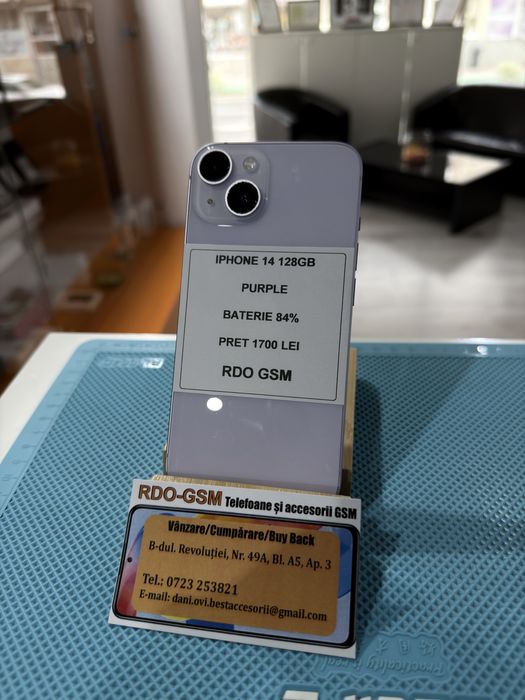 Iphone 14 128gb Purple/Neverlock/Garantie