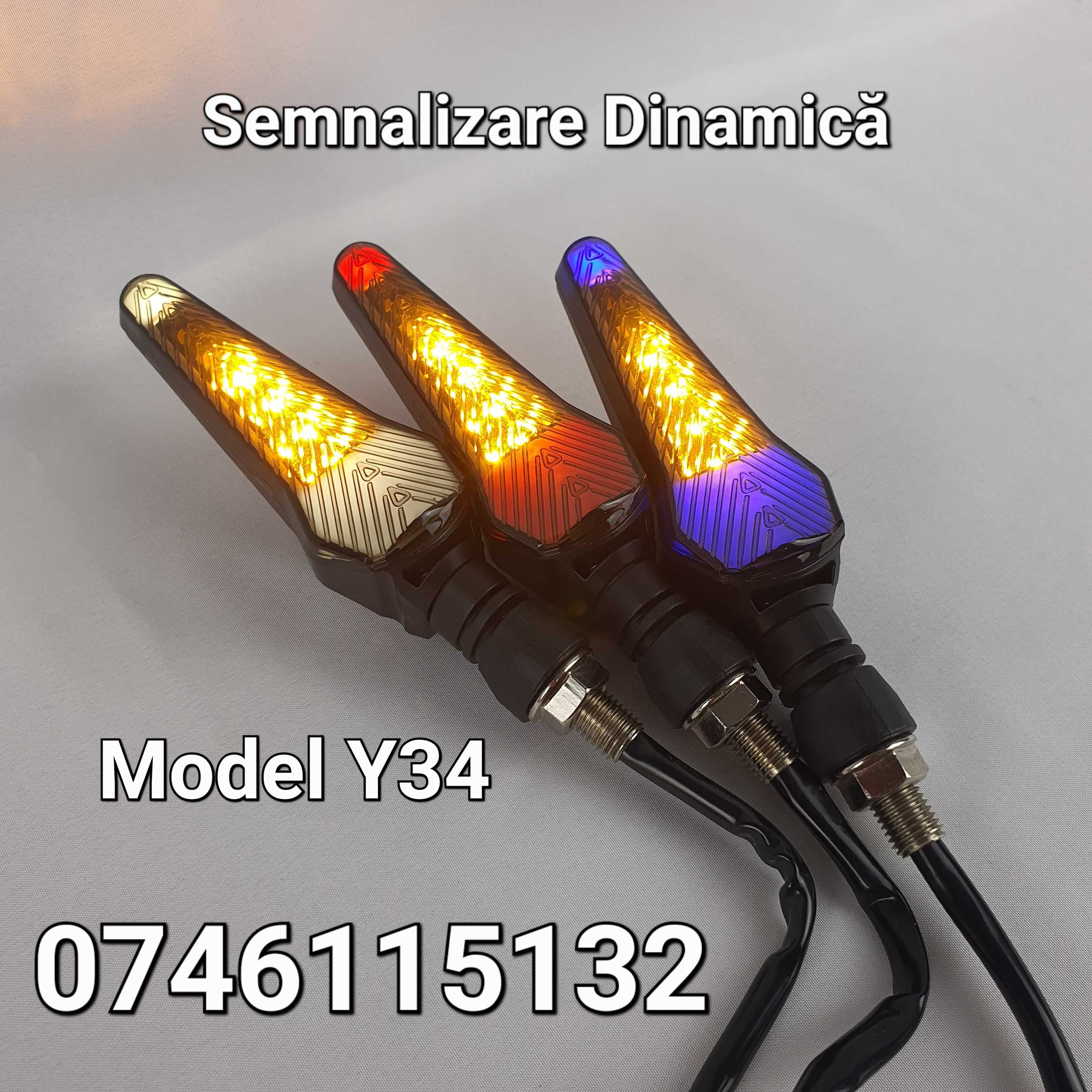 Semnalizare-Semnalizari LED Progresive-Moto Motocicleta Atv Scuter-Y34