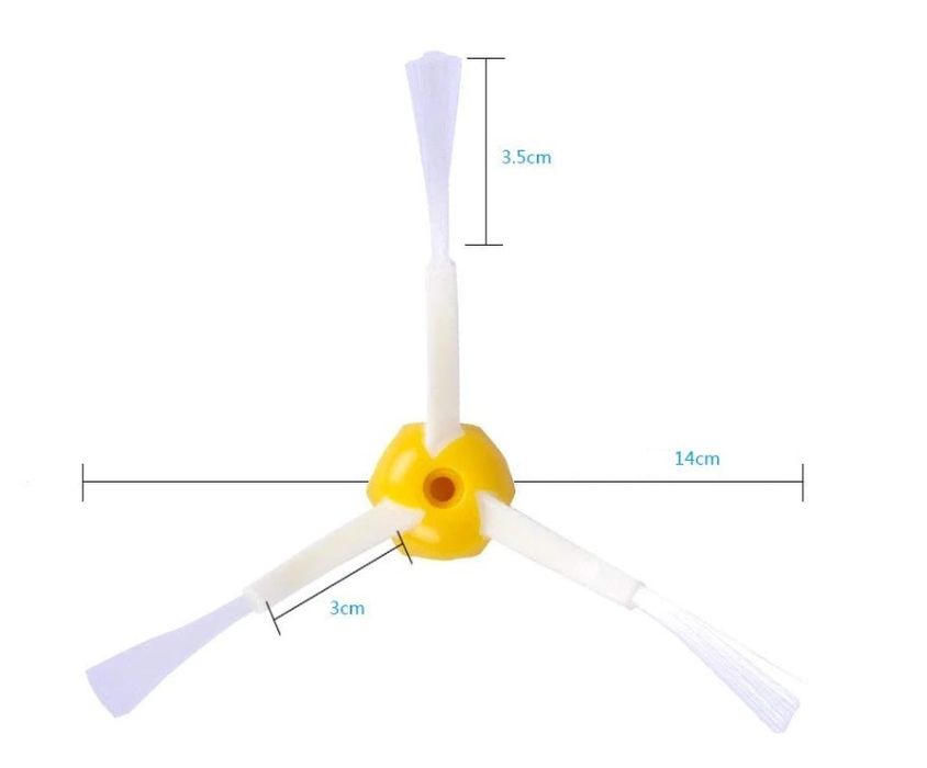 Четка с 3 пера за iRobot Roomba серия 8 и 9