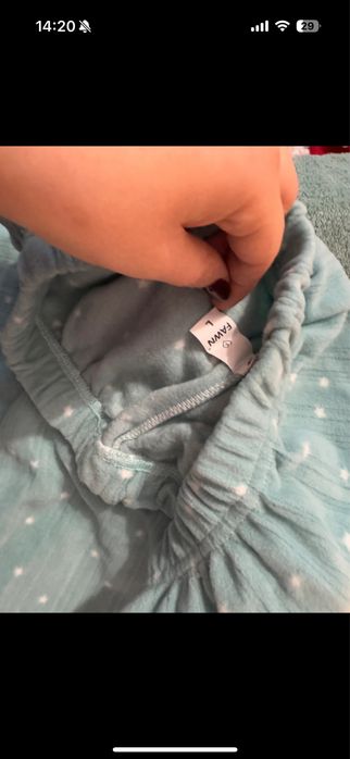 Set pijama groasa femei marimea L