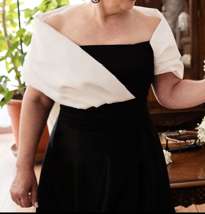 Rochie lunga cu corset