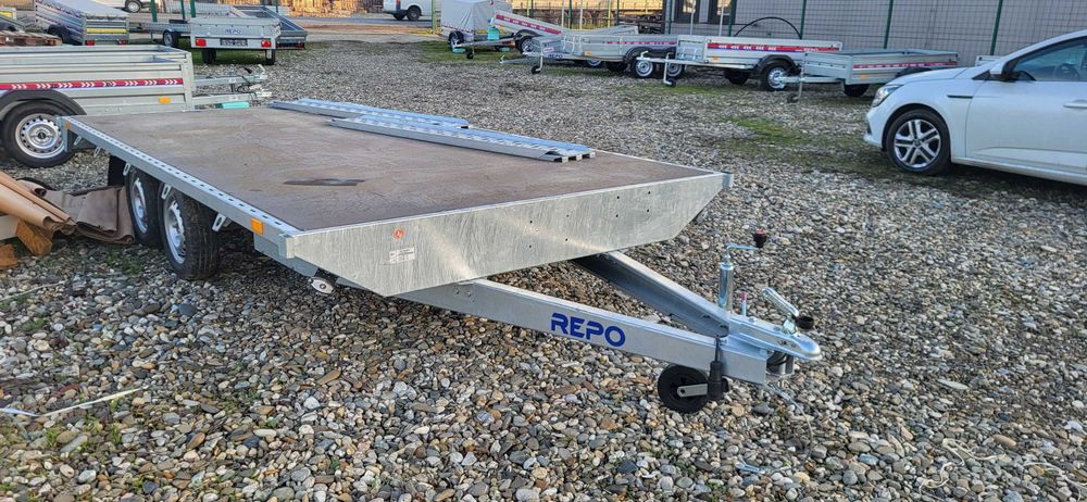 Remorca 750 KG Platforma Plana 4100 MM X 2100 MM - PLATA IN RATE !