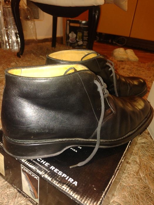Ghete Geox piele interior- exterior