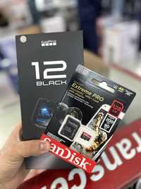 Gopro 12 black + Sandisk  micro SD 128 gb