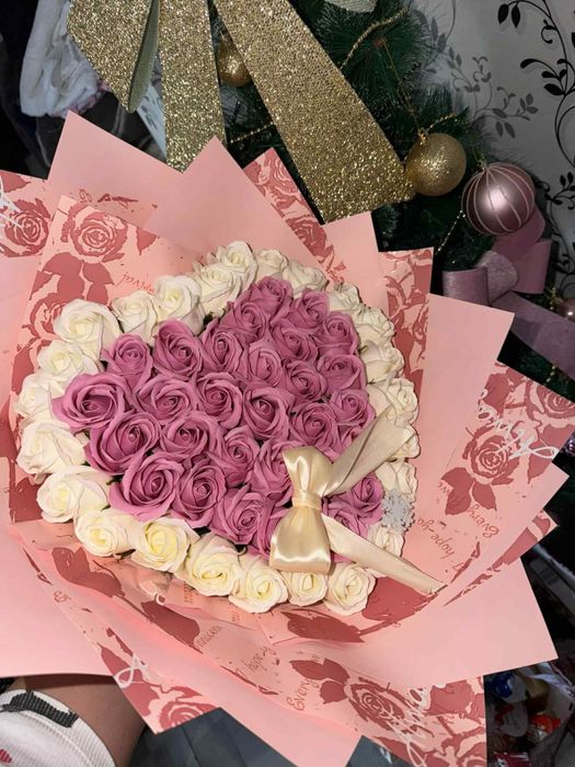 Buchet trandafiri de sapun